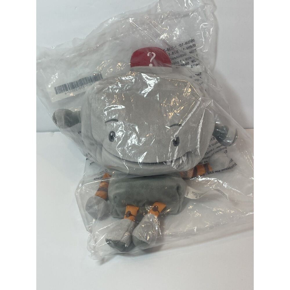 Scholastic Robot Alien Puppet Book Lover Reader Library Bookshelf Plush - Picture 2 of 13